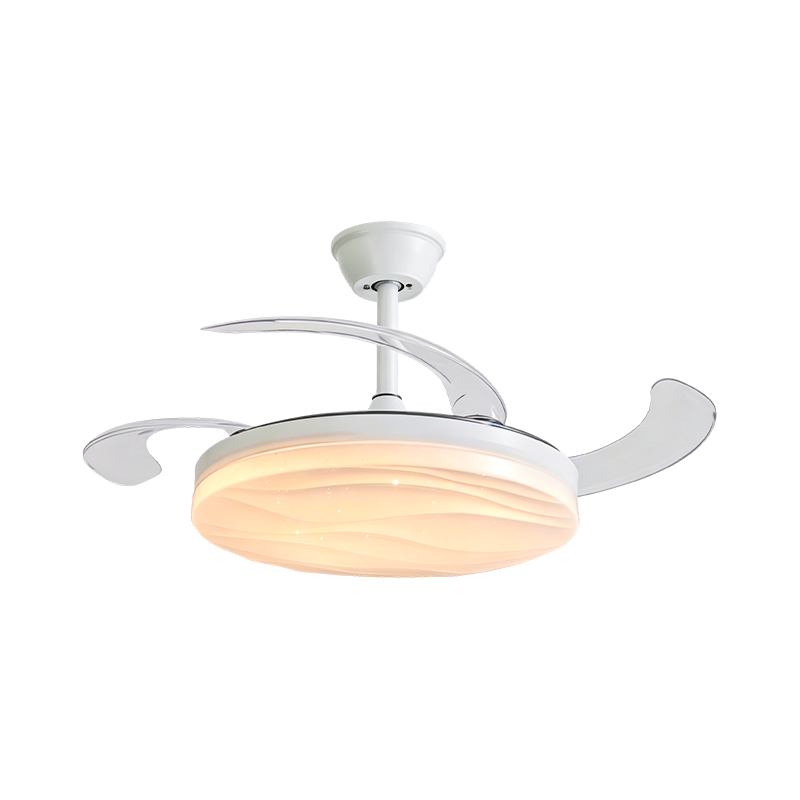 Starry Sky Akryyli LED kattotuulettimen valo