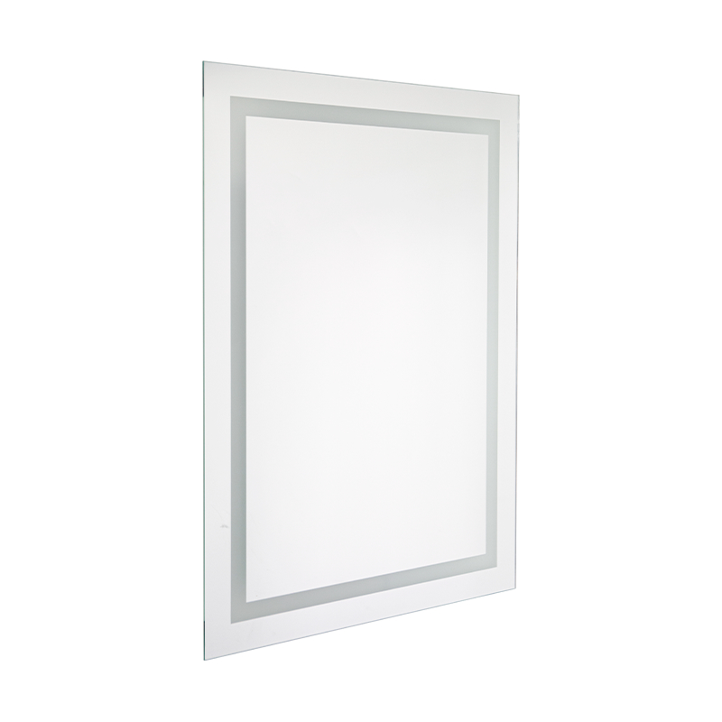 Alumiinirunkoinen LED Smart Dimming huurtumista poistava taustavalaistu kylpyhuonepeili